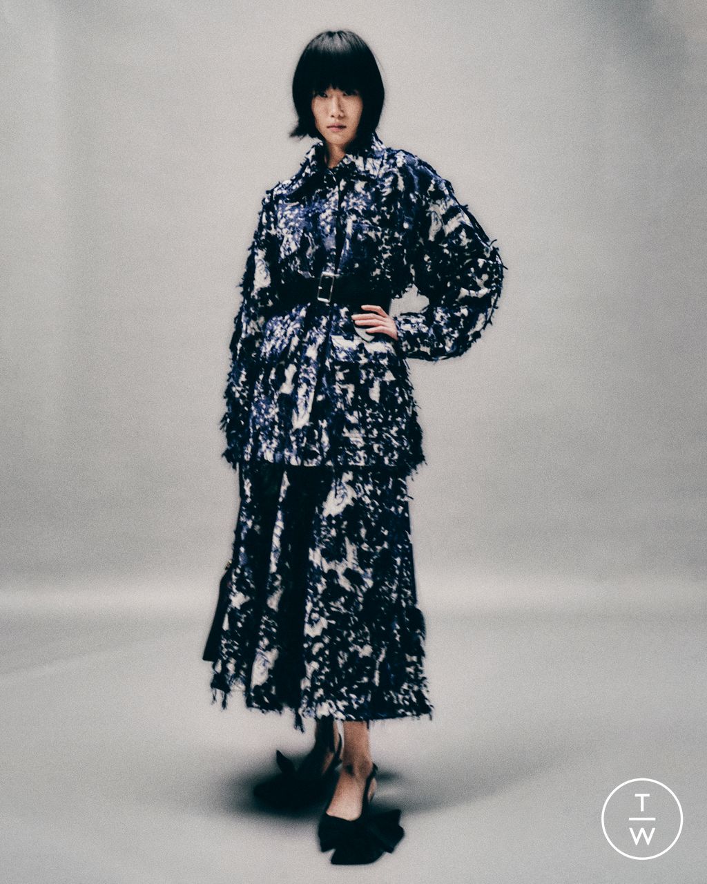 Fashion Week London Pre-Fall 2025 look 4 from the Erdem collection womenswear