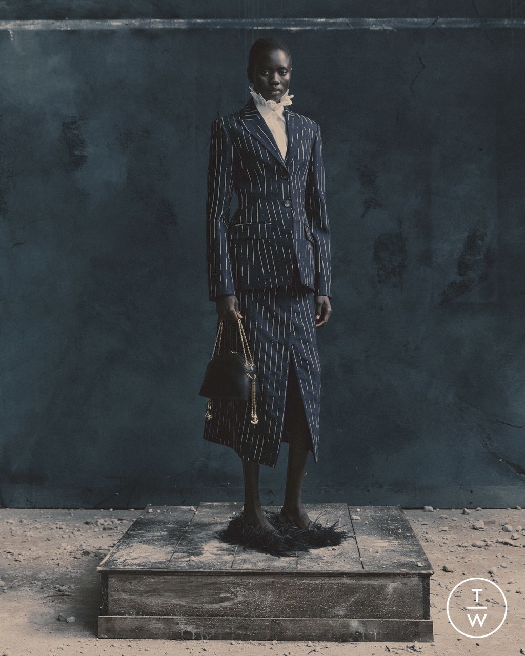 Fashion Week London Pre-Fall 2026 look 12 from the Erdem collection womenswear