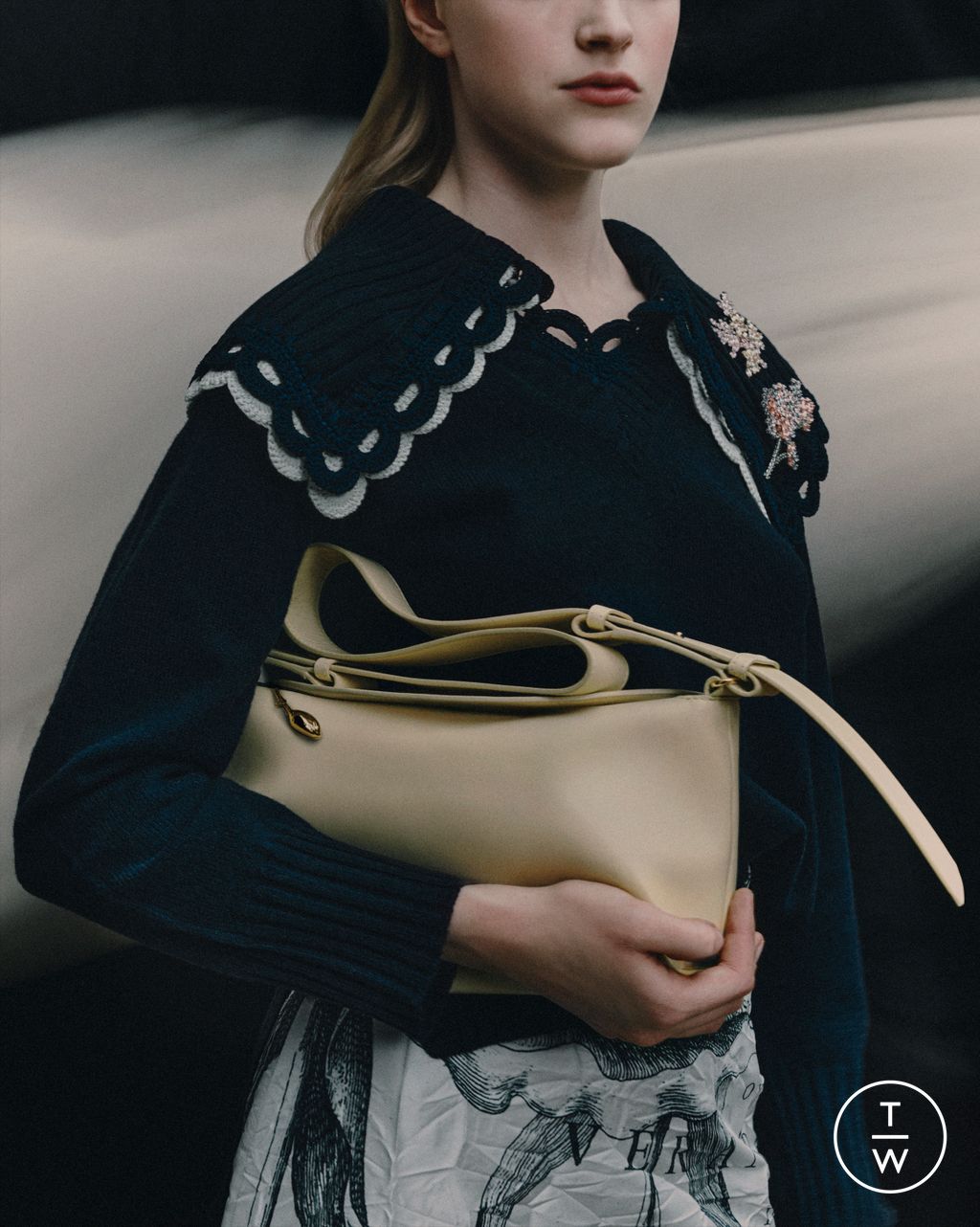 Fashion Week London Resort 2026 look 10 from the Erdem collection womenswear