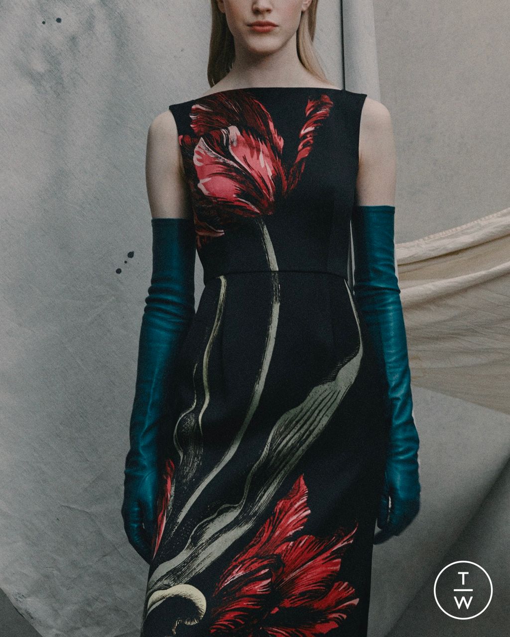 Fashion Week London Resort 2026 look 15 from the Erdem collection 女装