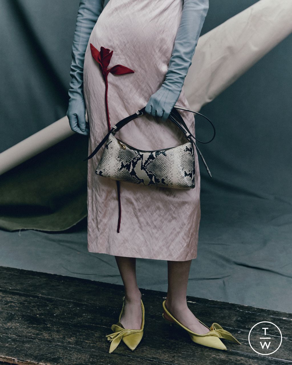 Fashion Week London Resort 2026 look 18 from the Erdem collection womenswear