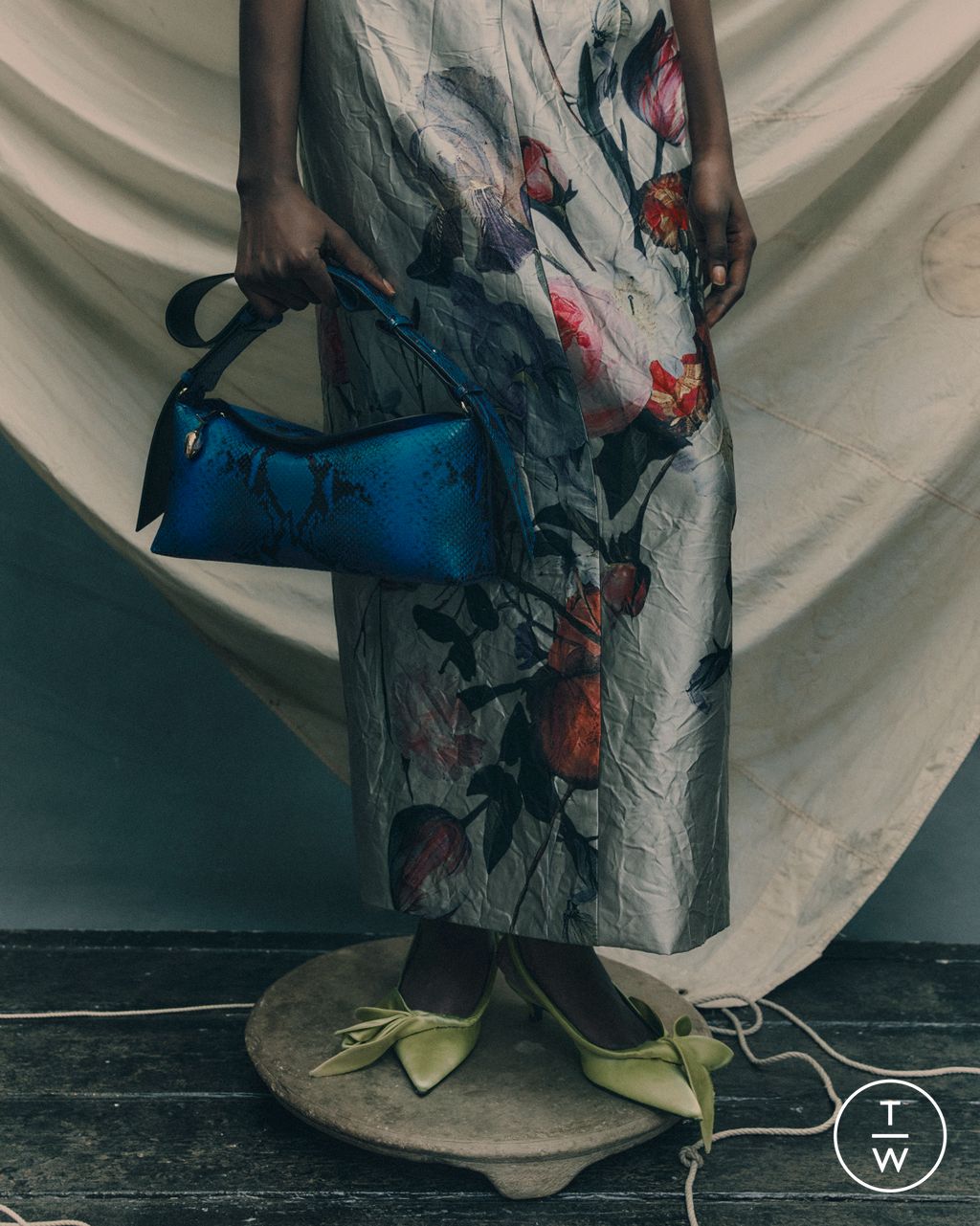 Fashion Week London Resort 2026 look 2 de la collection Erdem womenswear