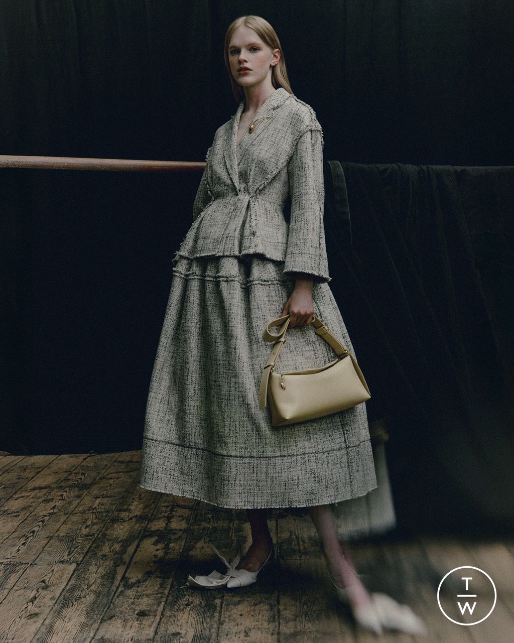 Fashion Week London Resort 2026 look 29 from the Erdem collection womenswear