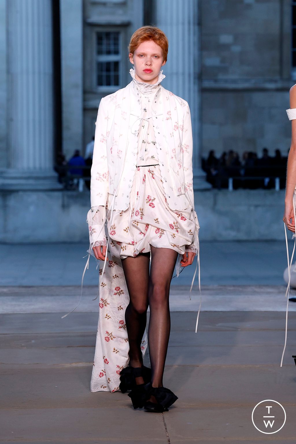 Fashion Week London Spring/Summer 2026 look 11 from the Erdem collection womenswear