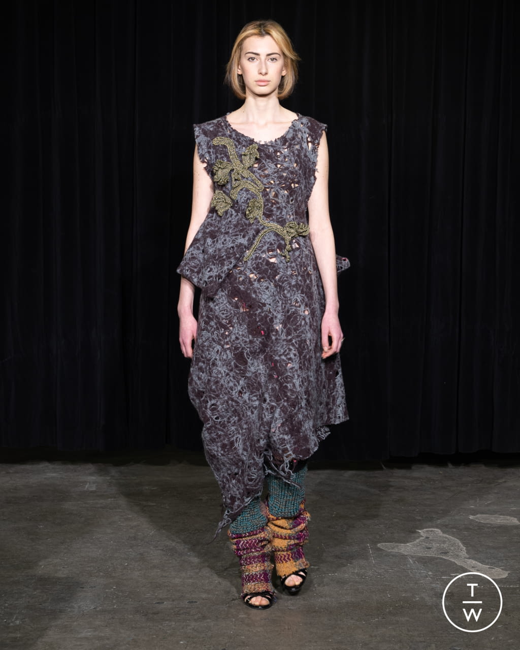 Fashion Week Milan Fall/Winter 2022 look 14 from the Vitelli collection 女装
