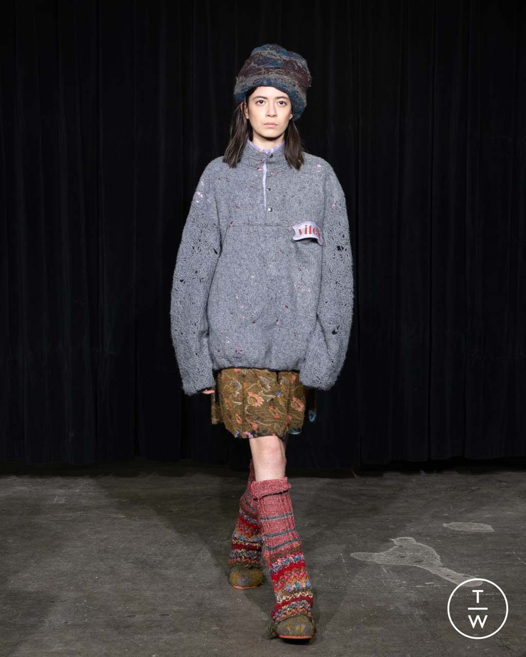 Fashion Week Milan Fall/Winter 2022 look 15 de la collection Vitelli womenswear
