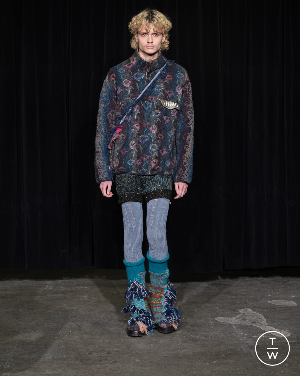 Fashion Week Milan Fall/Winter 2022 look 16 de la collection Vitelli womenswear