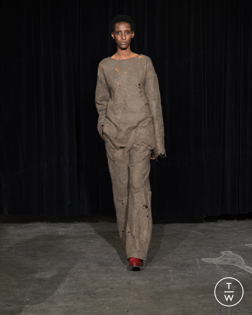 Fashion Week Milan Fall/Winter 2022 look 18 de la collection Vitelli womenswear