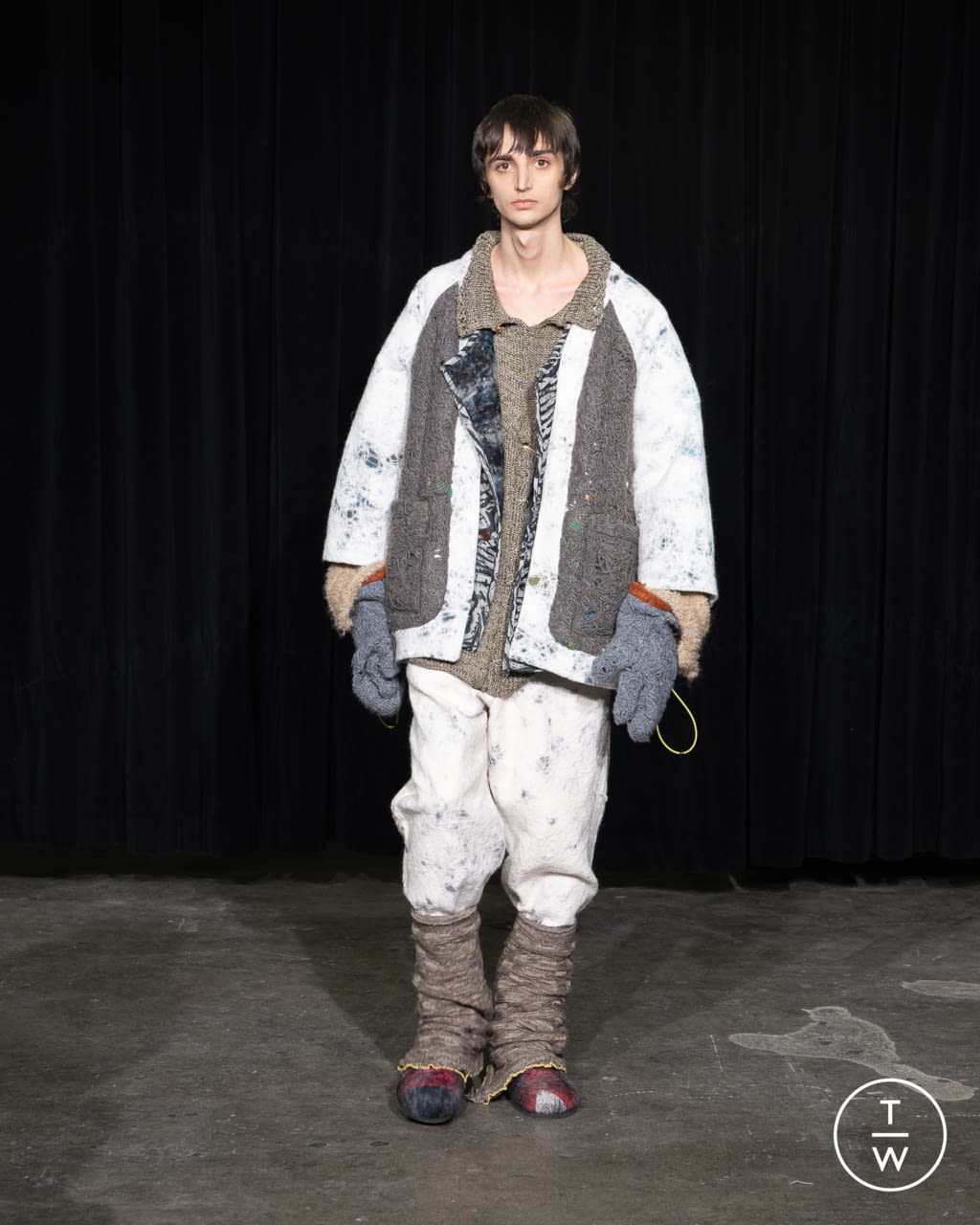 Fashion Week Milan Fall/Winter 2022 look 32 from the Vitelli collection womenswear
