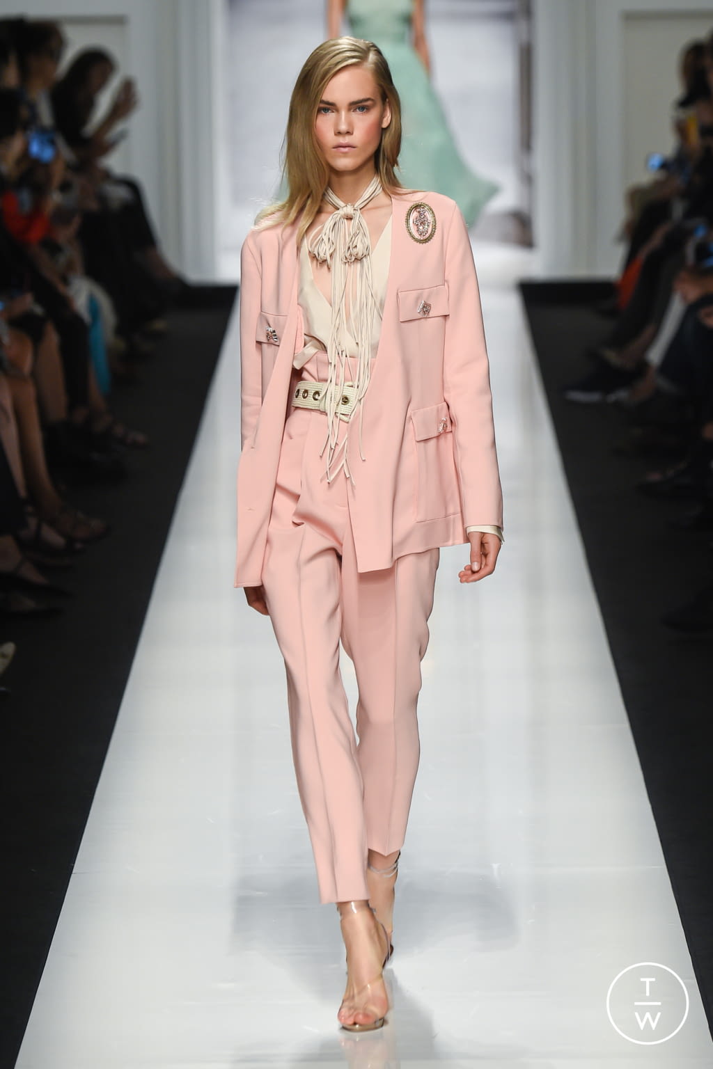 Fashion Week Milan Spring/Summer 2017 look 18 from the Ermanno Scervino collection womenswear
