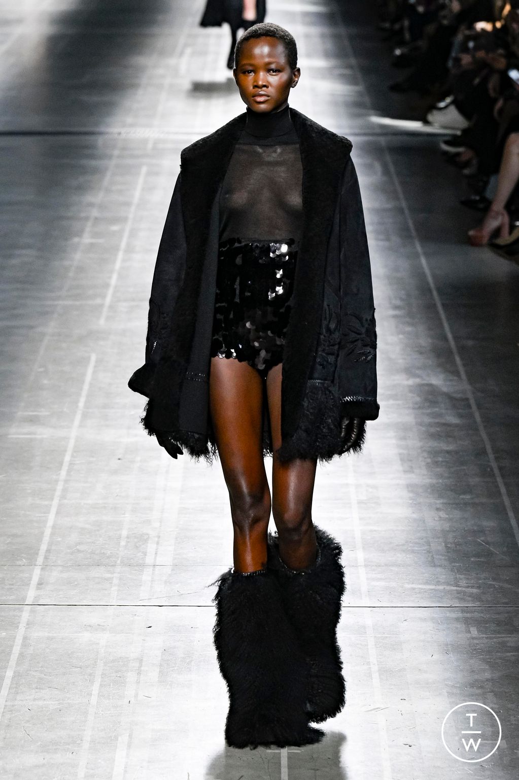 Fashion Week Milan Fall/Winter 2024 look 41 from the Ermanno Scervino collection womenswear