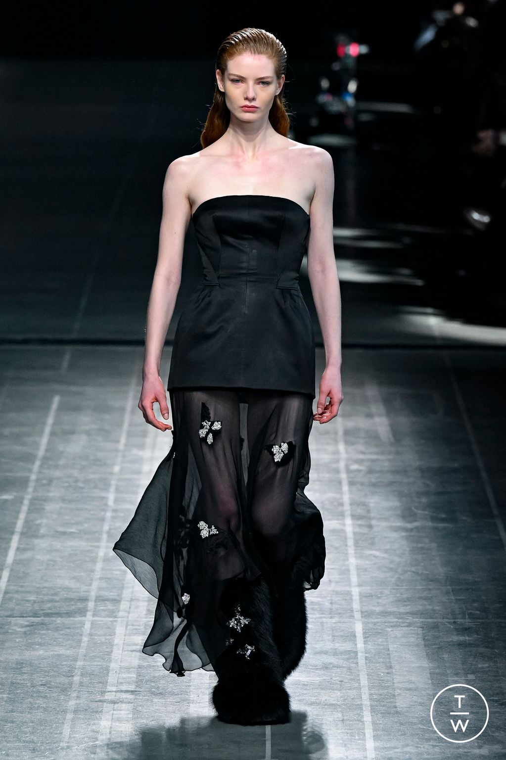 Fashion Week Milan Fall/Winter 2024 look 51 de la collection Ermanno Scervino womenswear