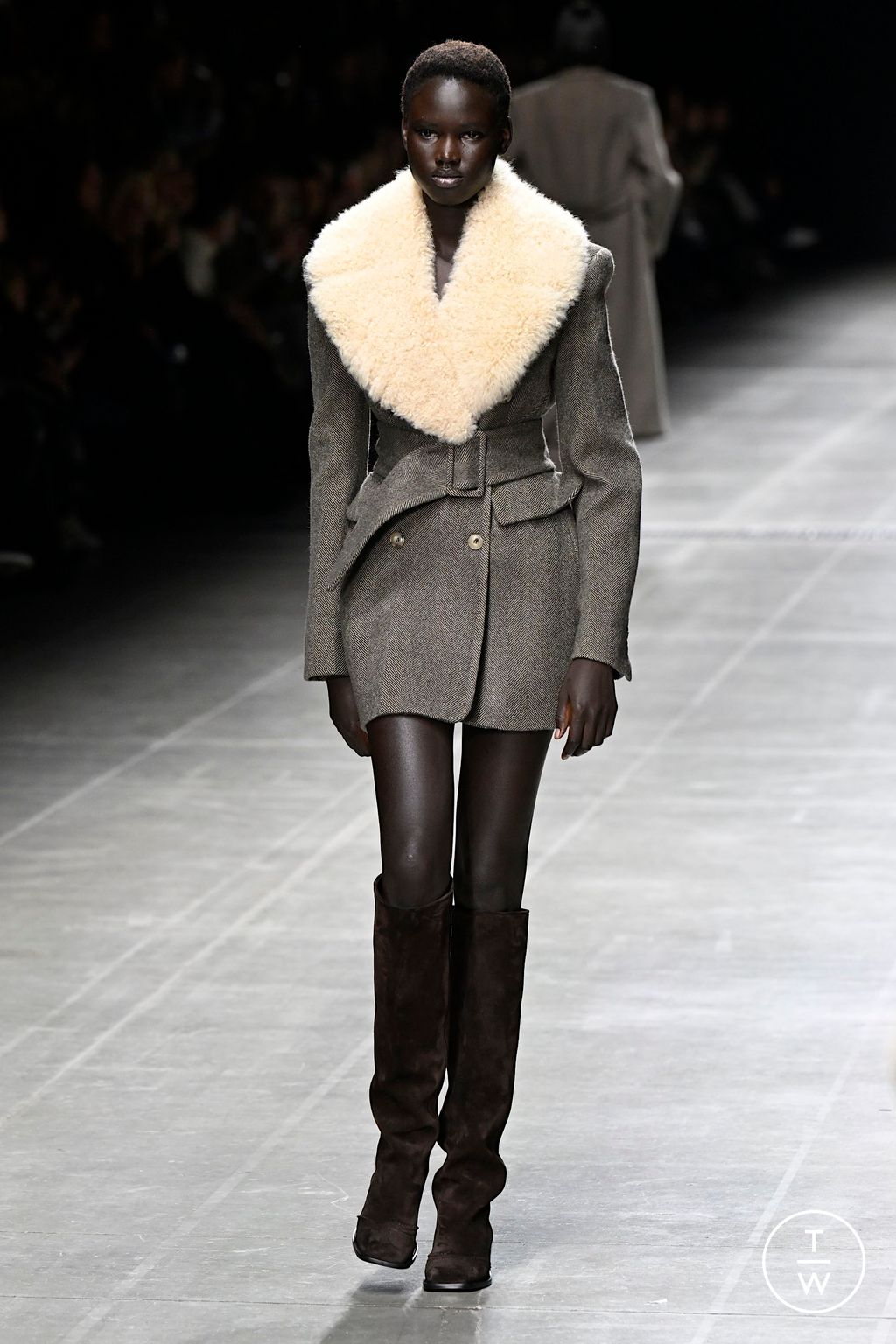 Fashion Week Milan Fall/Winter 2025 look 3 from the Ermanno Scervino collection womenswear