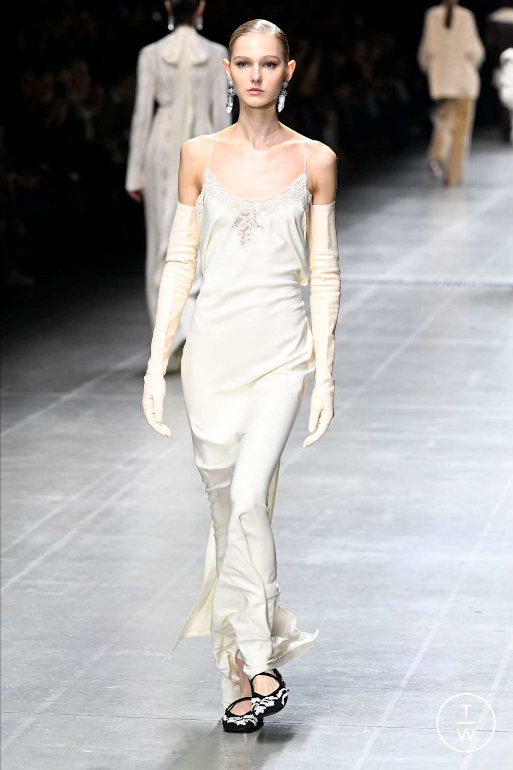 Fashion Week Milan Fall/Winter 2025 look 19 from the Ermanno Scervino collection womenswear