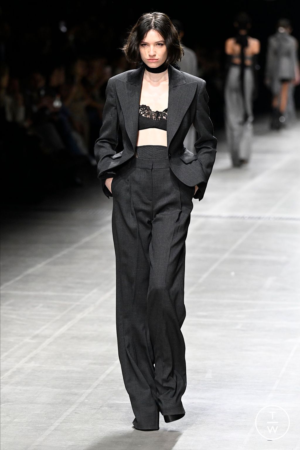 Fashion Week Milan Fall/Winter 2025 look 34 from the Ermanno Scervino collection womenswear