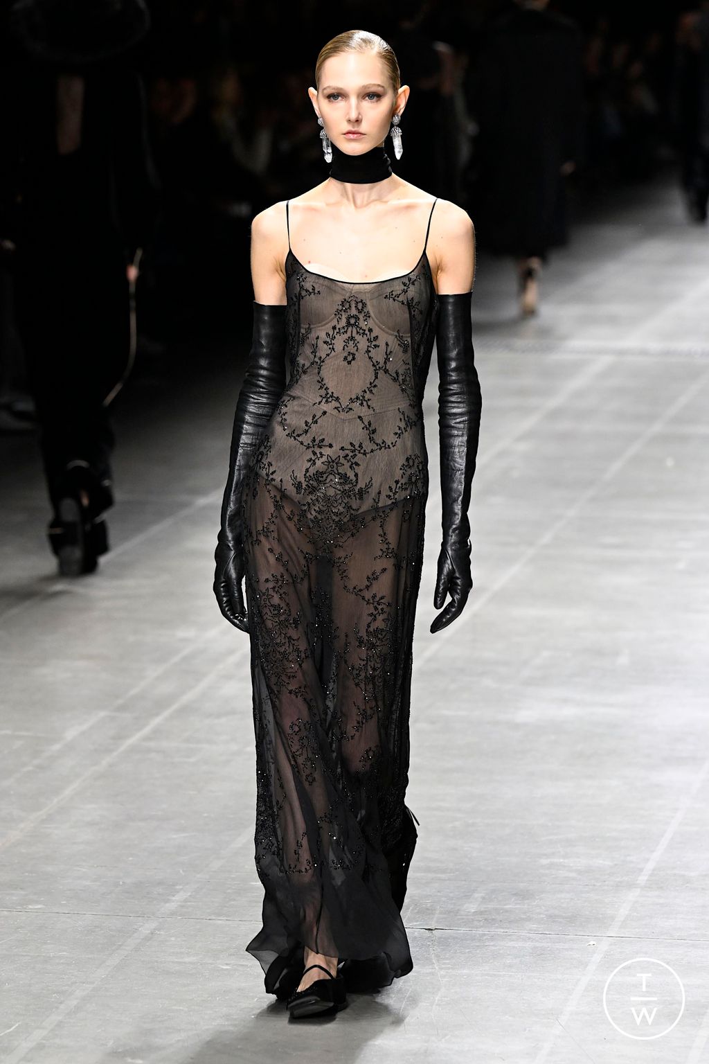 Fashion Week Milan Fall/Winter 2025 look 51 from the Ermanno Scervino collection womenswear