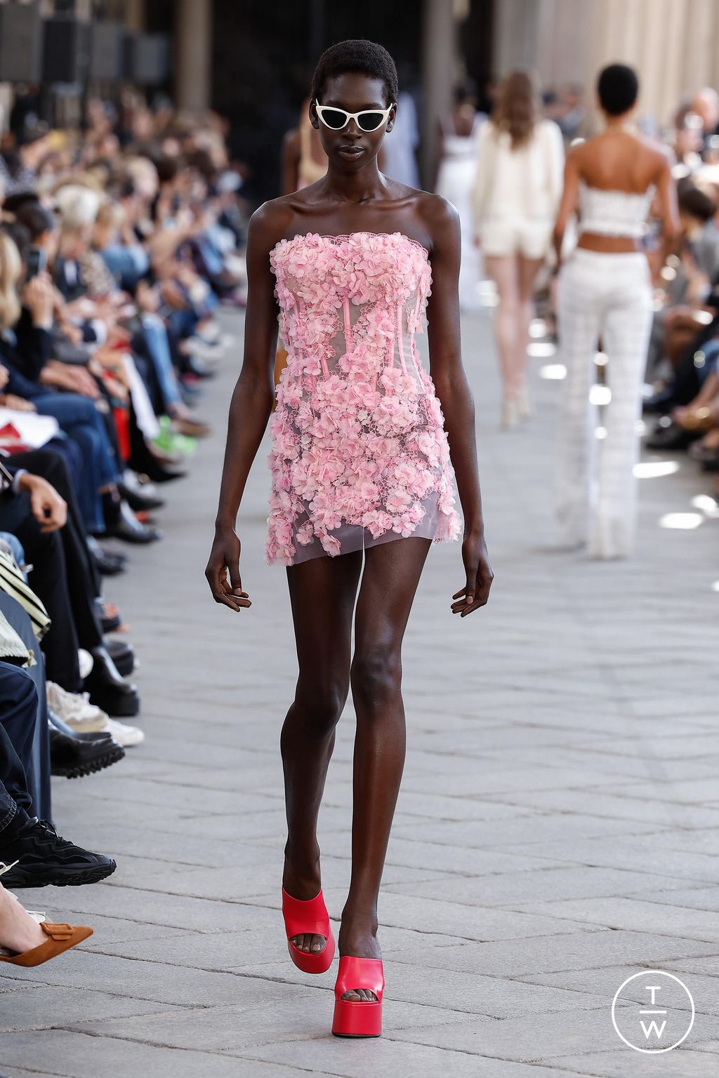 Fashion Week Milan Spring/Summer 2024 look 11 from the Ermanno Scervino collection womenswear
