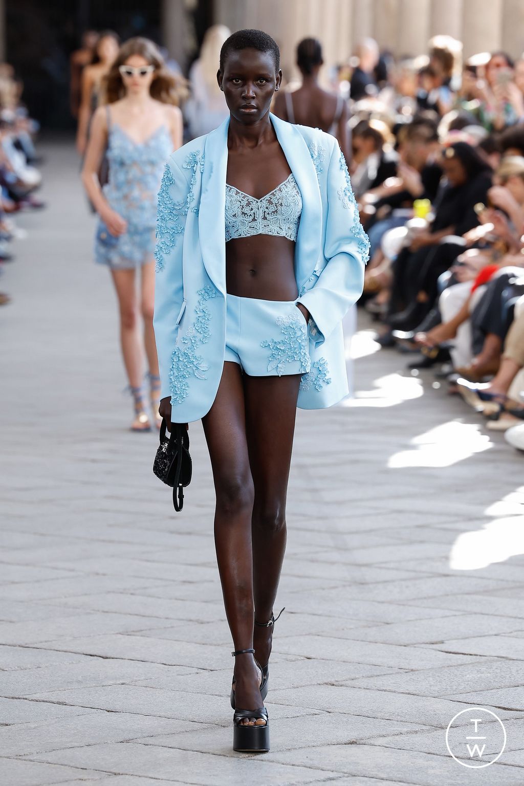 Fashion Week Milan Spring/Summer 2024 look 42 from the Ermanno Scervino collection womenswear