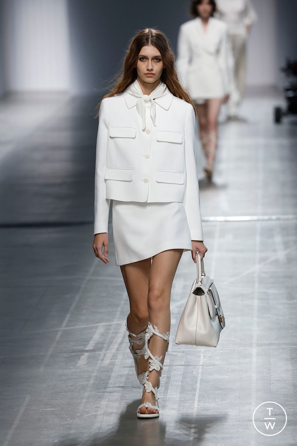 Fashion Week Milan Spring/Summer 2025 look 6 from the Ermanno Scervino collection womenswear