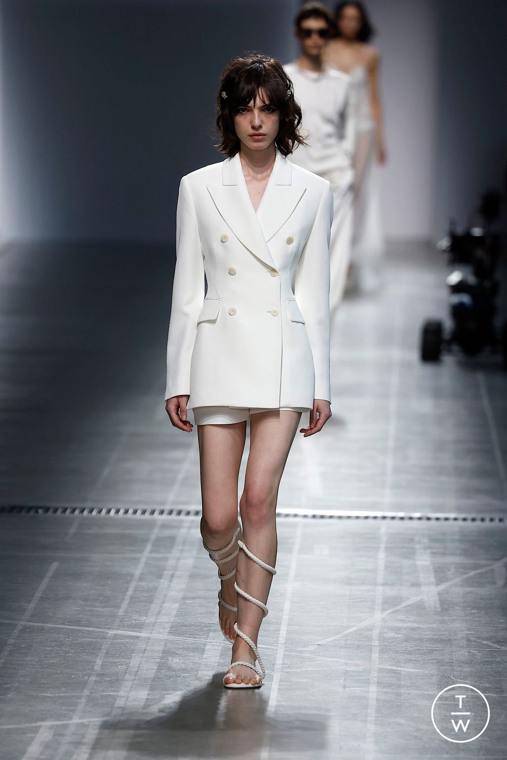 Fashion Week Milan Spring/Summer 2025 look 7 from the Ermanno Scervino collection womenswear