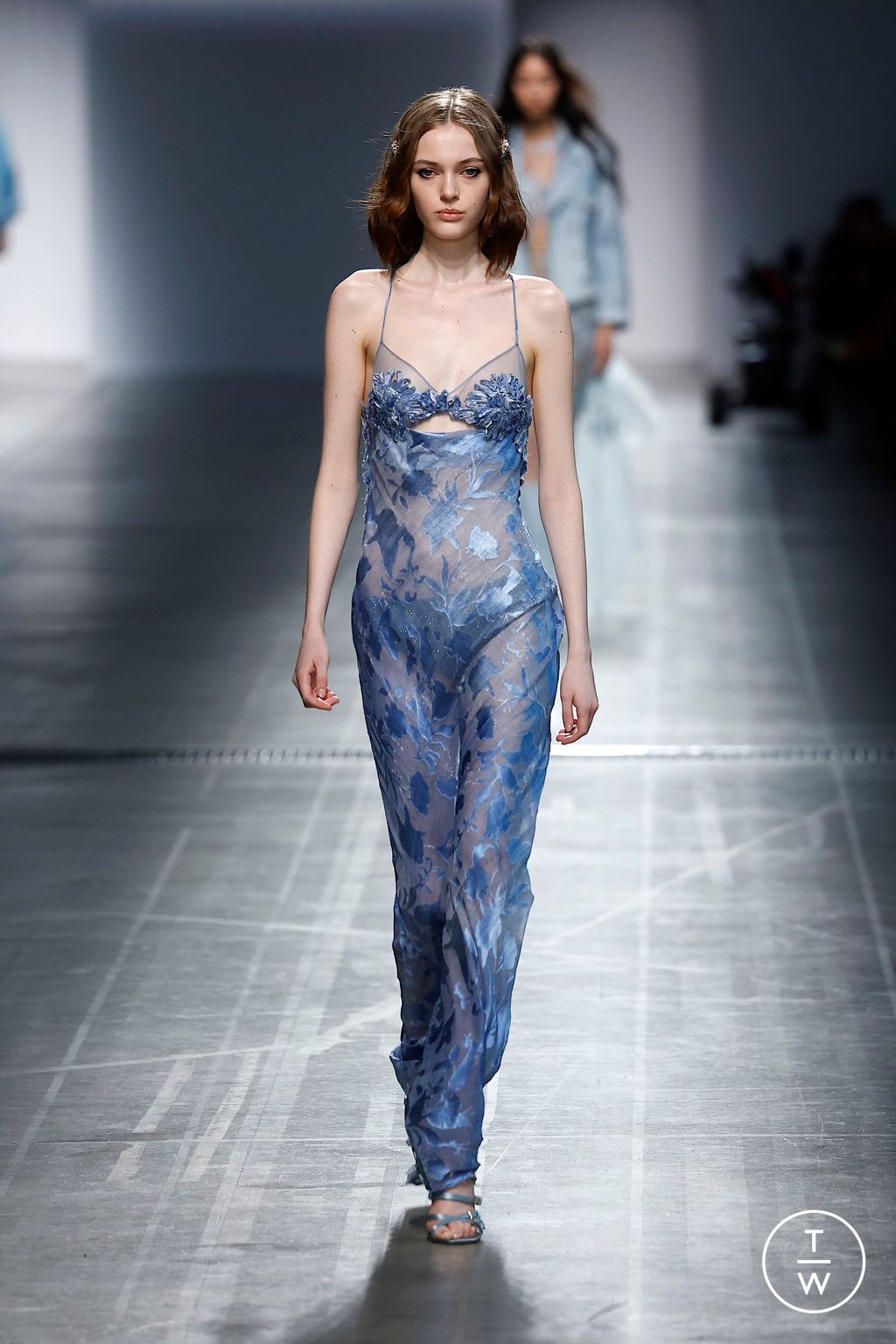 Fashion Week Milan Spring/Summer 2025 look 42 from the Ermanno Scervino collection womenswear