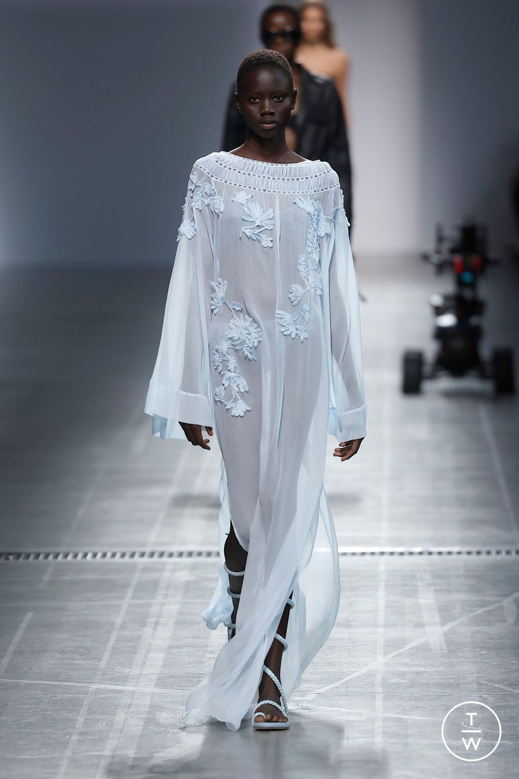 Fashion Week Milan Spring/Summer 2025 look 45 from the Ermanno Scervino collection womenswear