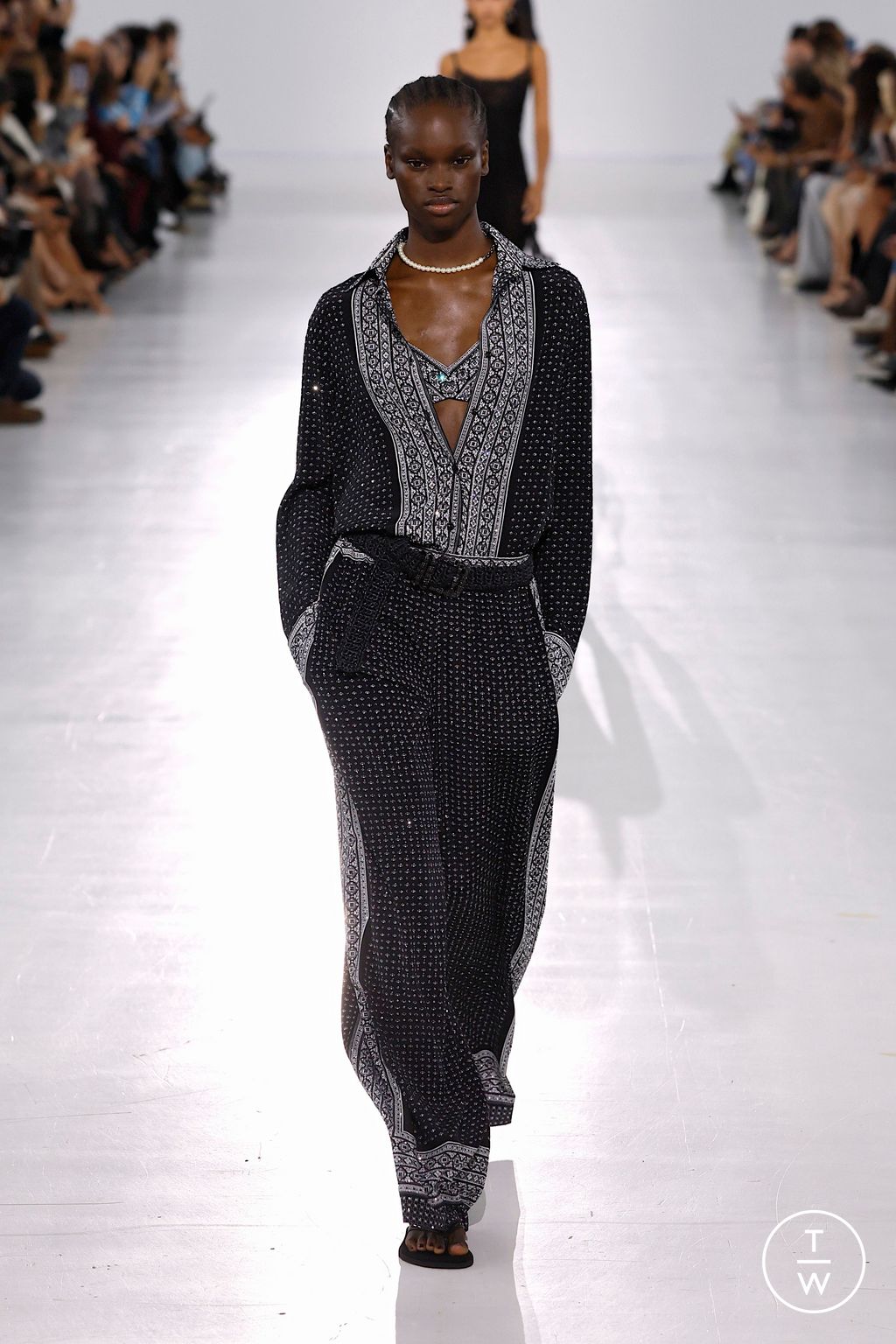 Fashion Week Milan Spring/Summer 2026 look 2 from the Ermanno Scervino collection womenswear