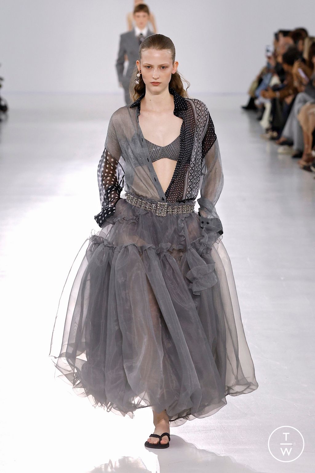 Fashion Week Milan Spring/Summer 2026 look 10 de la collection Ermanno Scervino womenswear