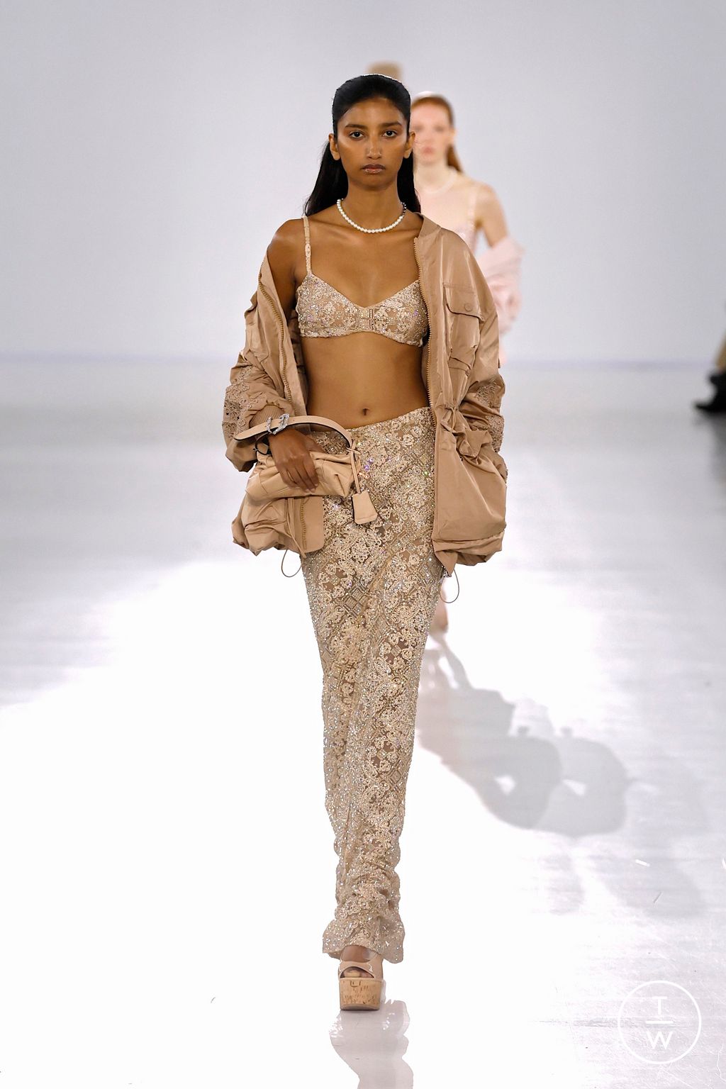 Fashion Week Milan Spring/Summer 2026 look 46 from the Ermanno Scervino collection womenswear