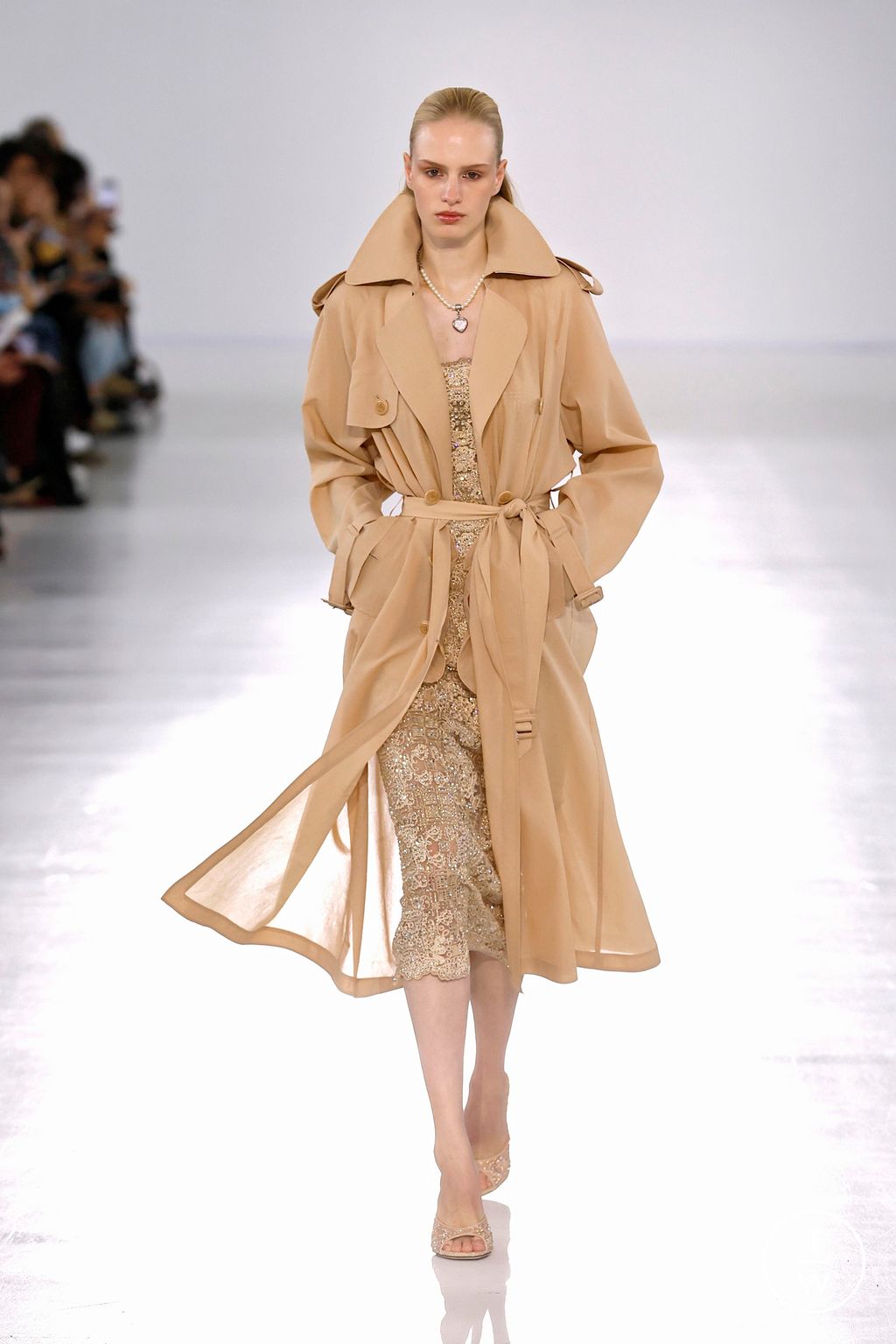 Fashion Week Milan Spring/Summer 2026 look 50 from the Ermanno Scervino collection womenswear