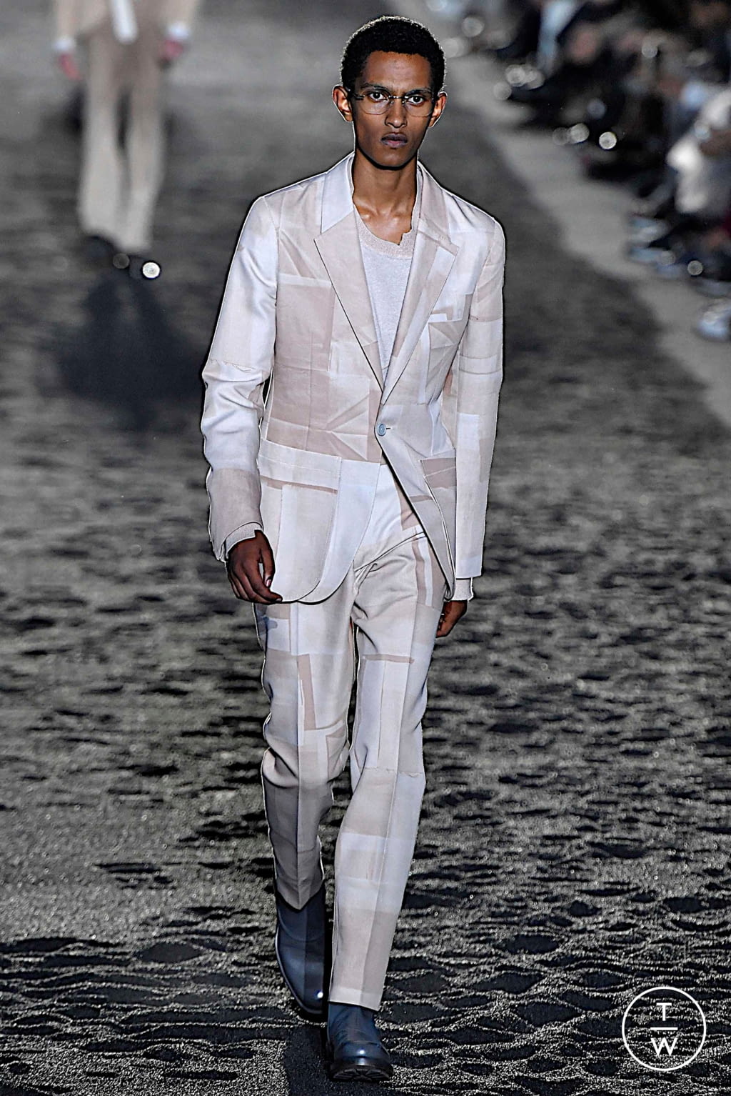 Fashion Week Milan Spring/Summer 2020 look 1 from the ZEGNA collection 男装