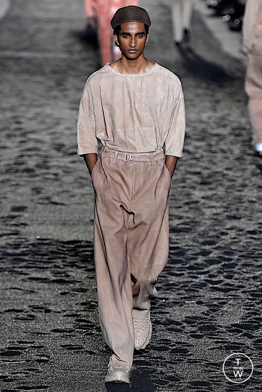 Fashion Week Milan Spring/Summer 2020 look 5 from the ZEGNA collection 男装