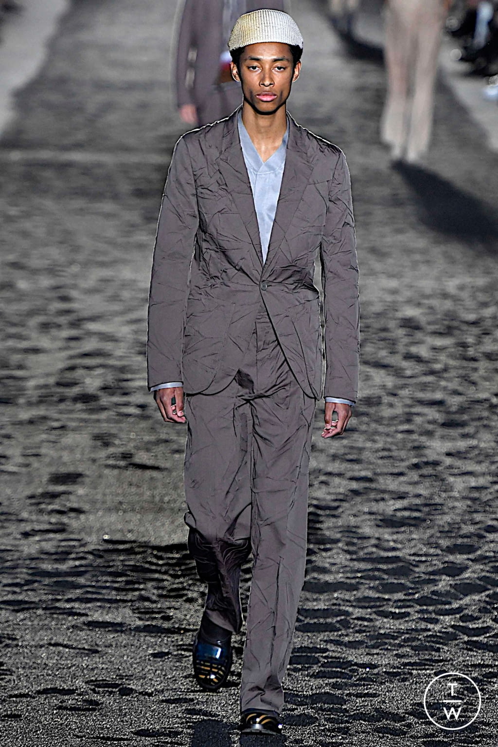 Fashion Week Milan Spring/Summer 2020 look 9 from the ZEGNA collection 男装
