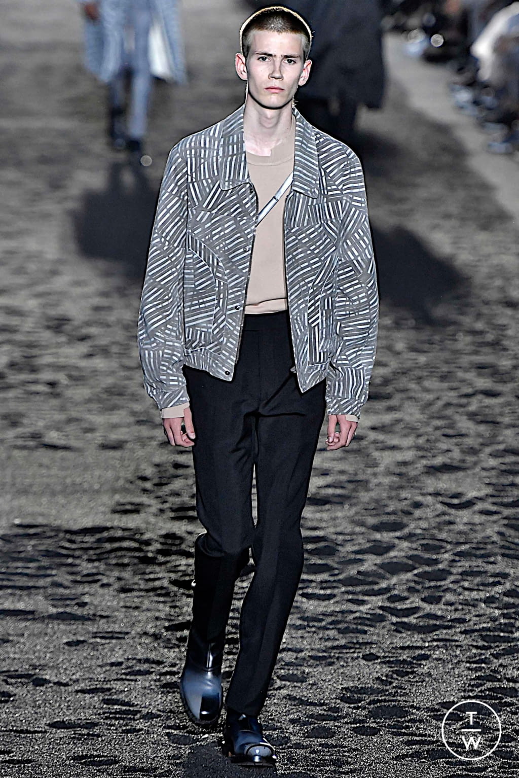 Fashion Week Milan Spring/Summer 2020 look 17 from the ZEGNA collection 男装