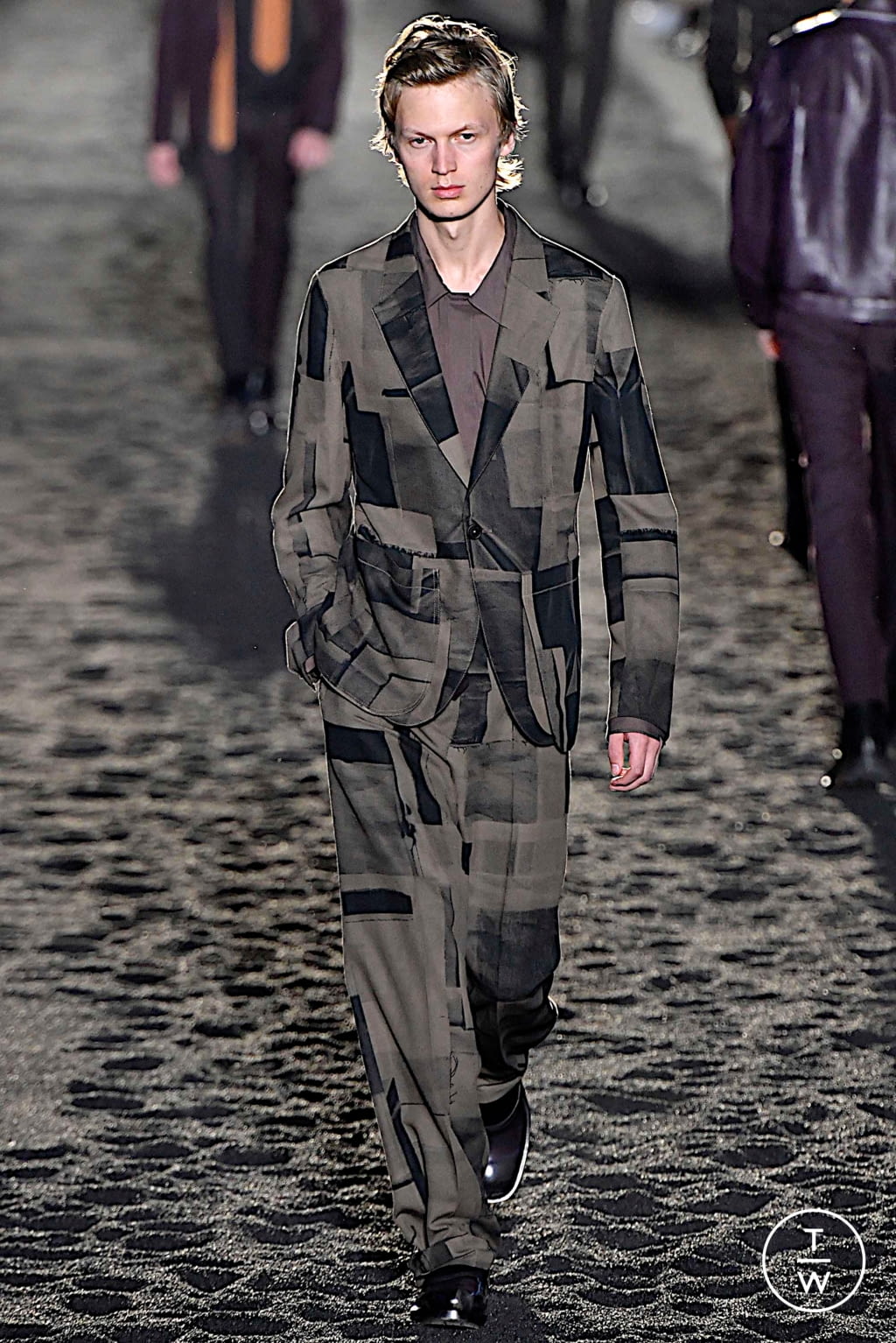 Fashion Week Milan Spring/Summer 2020 look 46 from the ZEGNA collection 男装