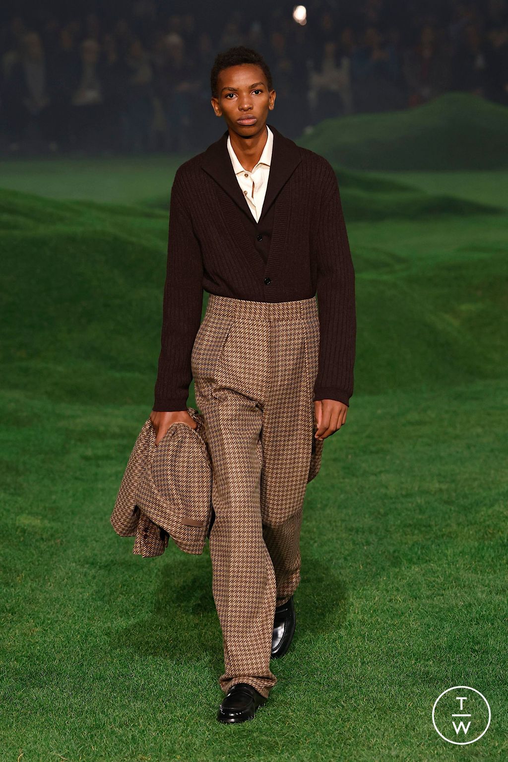 Fashion Week Milan Fall/Winter 2025 look 11 from the ZEGNA collection menswear
