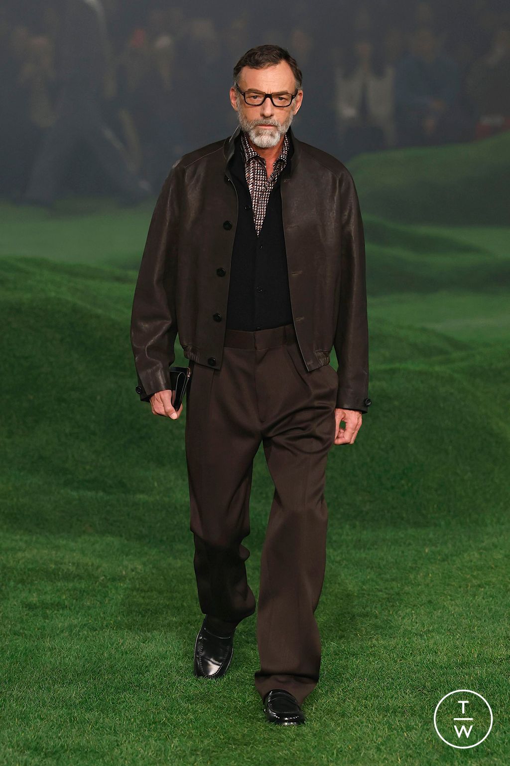 Fashion Week Milan Fall/Winter 2025 look 53 from the ZEGNA collection menswear