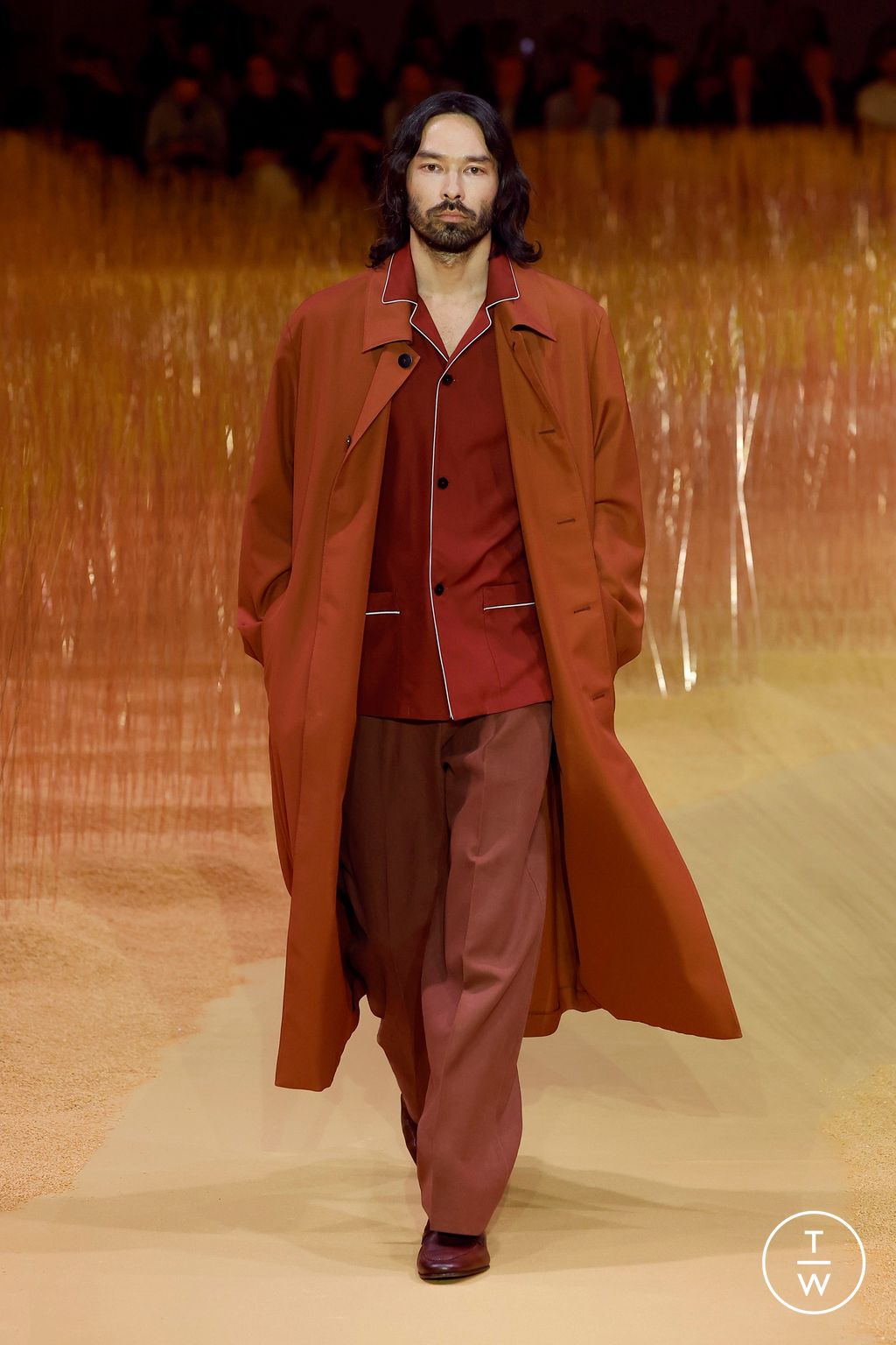 Fashion Week Milan Spring/Summer 2025 look 5 from the ZEGNA collection menswear