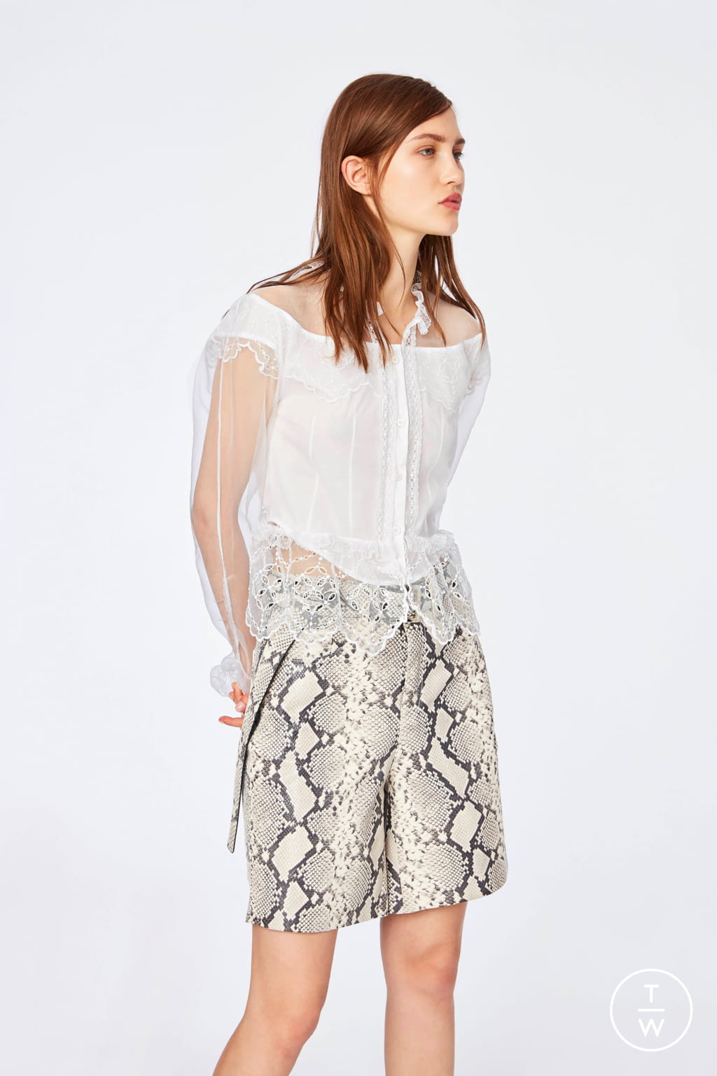 Fashion Week Milan Resort 2020 look 15 from the Ermanno Scervino collection womenswear