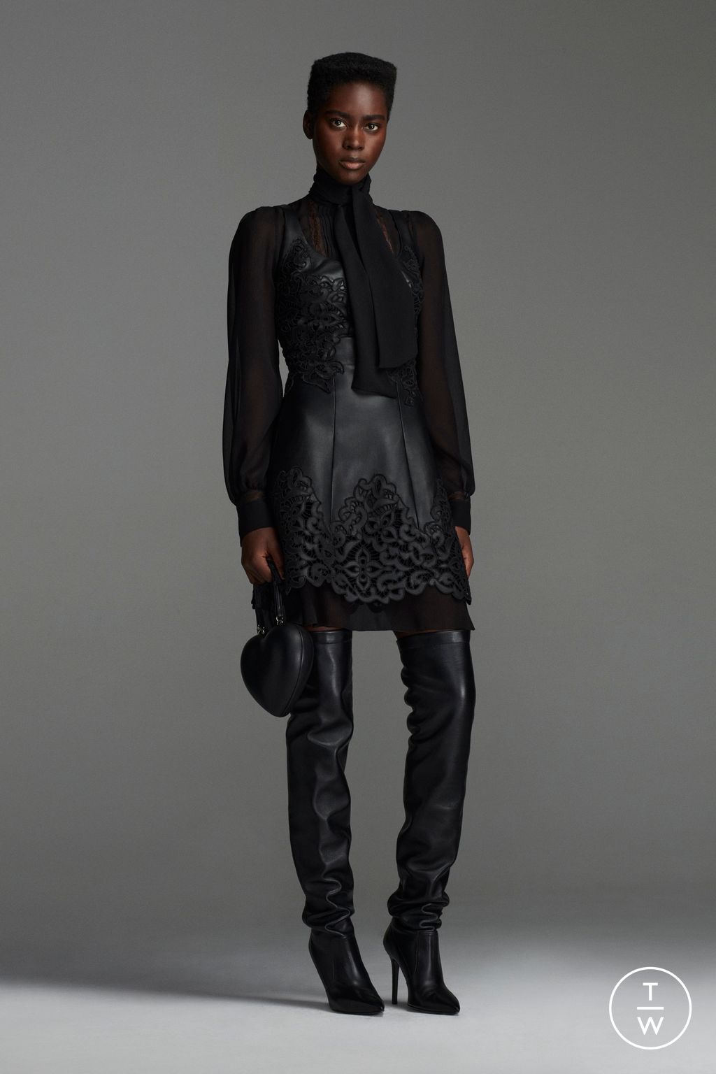 Fashion Week Milan Pre-Fall 2023 look 29 from the Ermanno Scervino collection womenswear