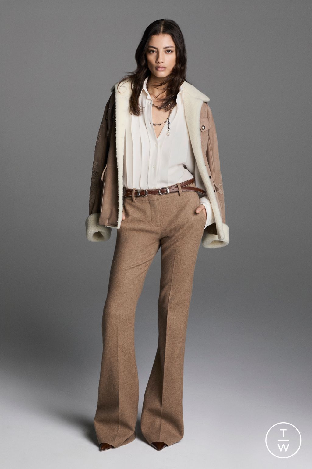 Fashion Week Milan Pre-Fall 2025 look 12 from the Ermanno Scervino collection womenswear