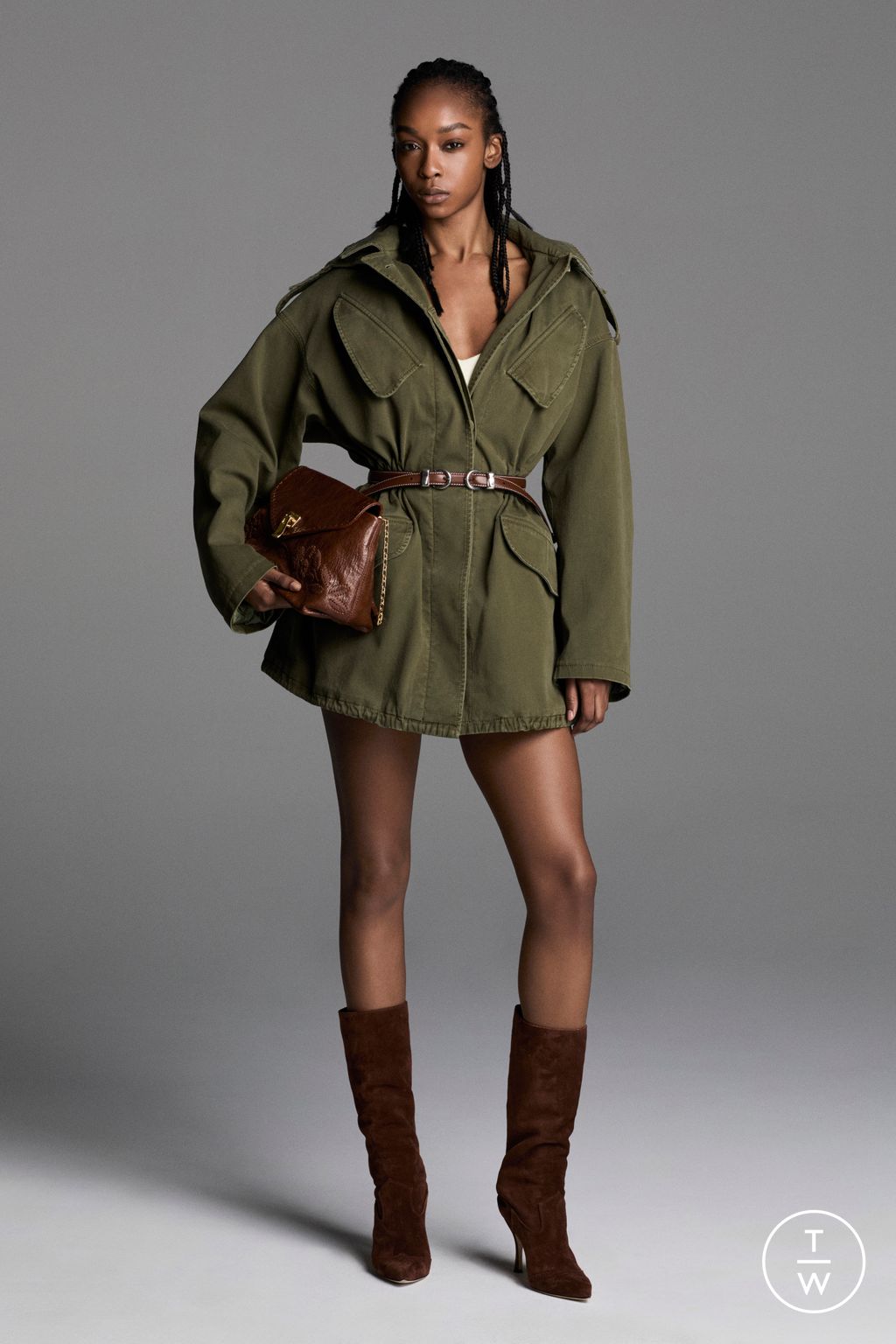 Fashion Week Milan Pre-Fall 2025 look 13 from the Ermanno Scervino collection womenswear