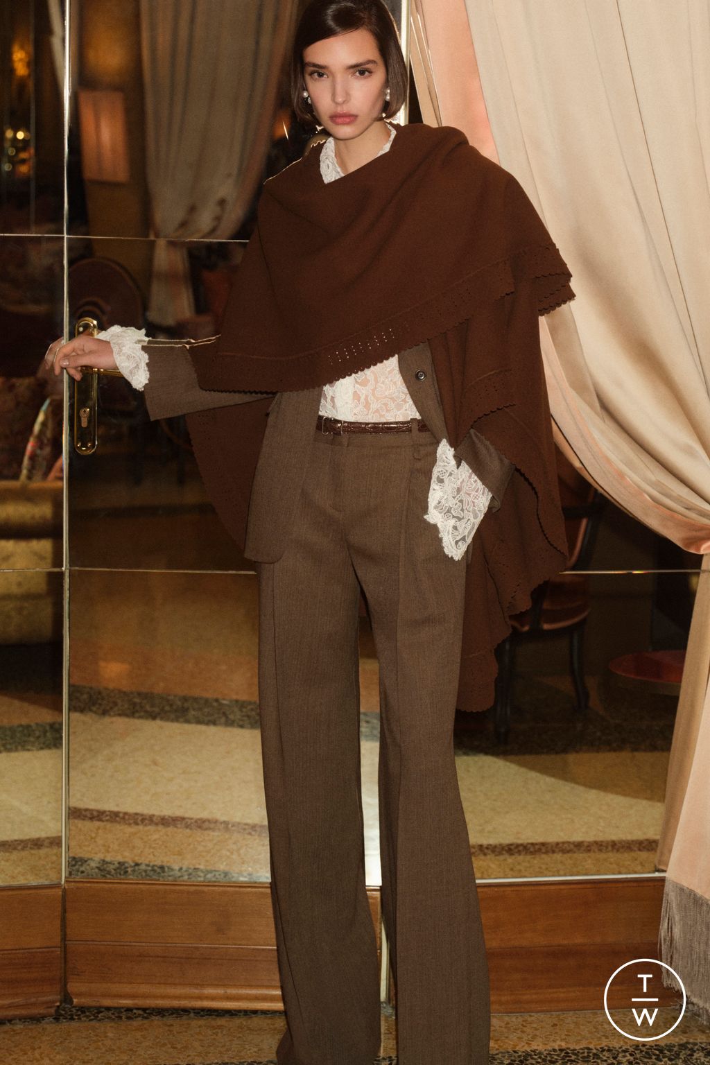 Fashion Week Milan Pre-Fall 2026 look 22 from the Ermanno Scervino collection 女装