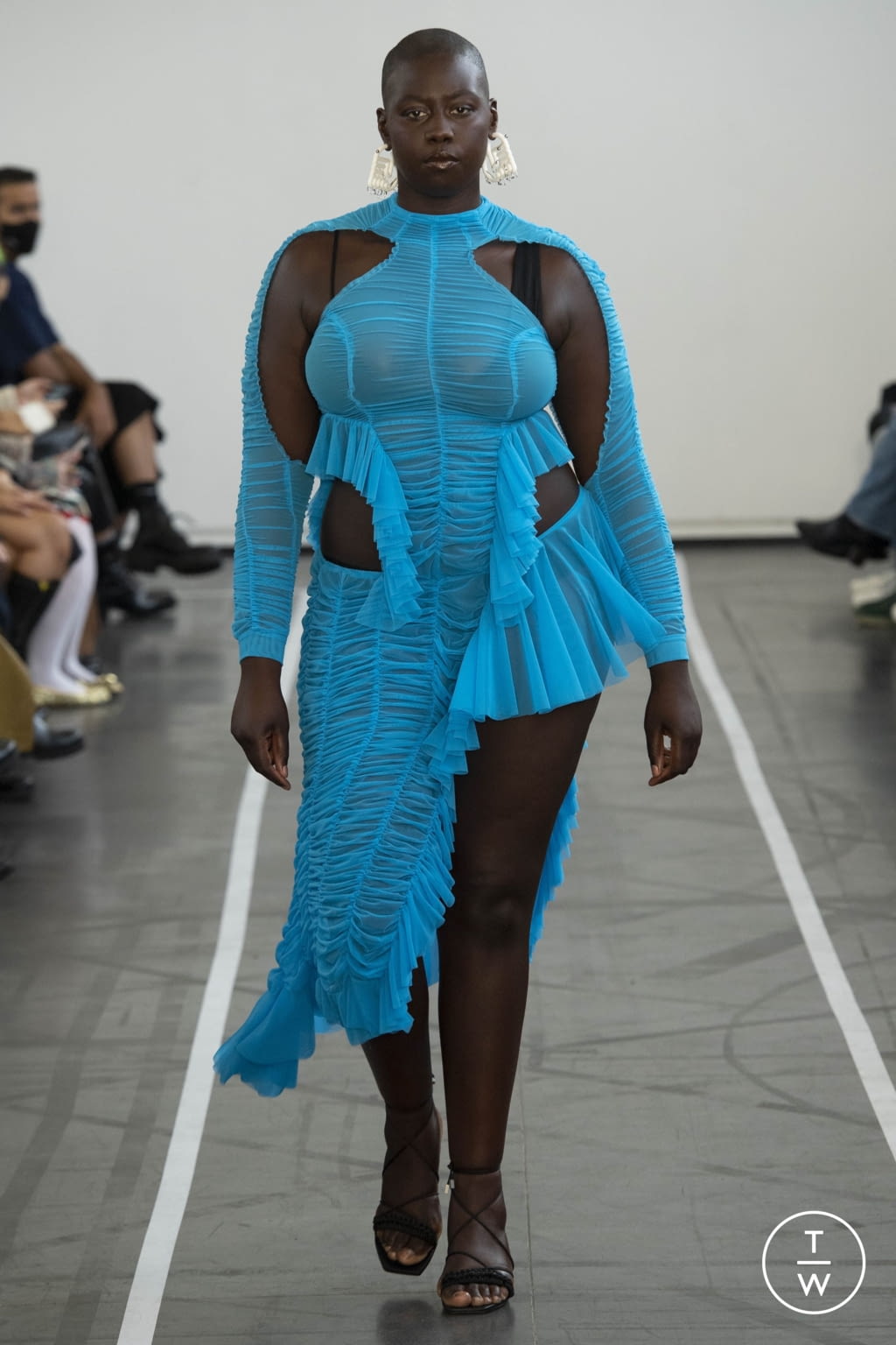 Fashion Week Paris Spring/Summer 2022 look 12 from the Ester Manas collection womenswear