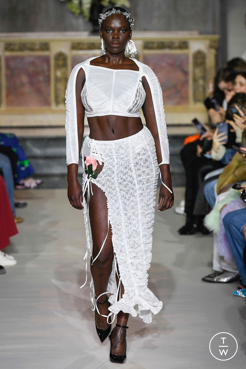 Fashion Week Paris Fall/Winter 2023 look 3 de la collection Ester Manas womenswear