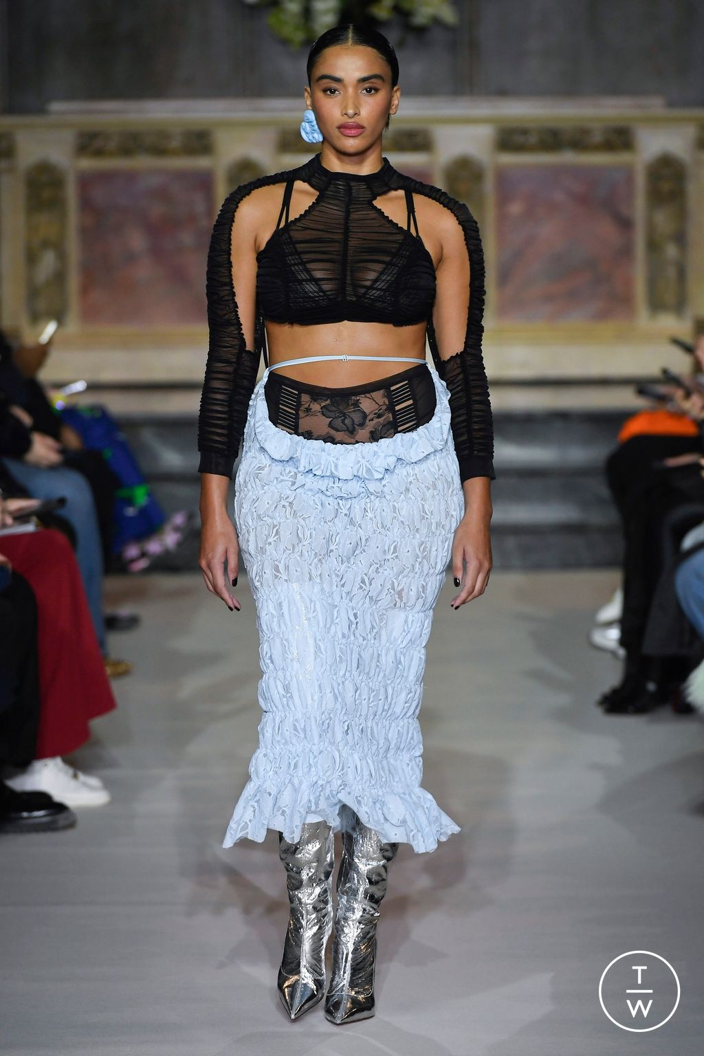 Fashion Week Paris Fall/Winter 2023 look 9 de la collection Ester Manas womenswear