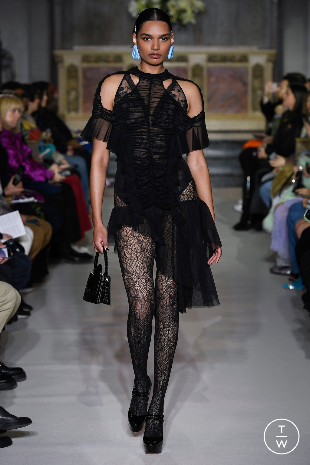 Fashion Week Paris Fall/Winter 2023 look 13 from the Ester Manas collection womenswear