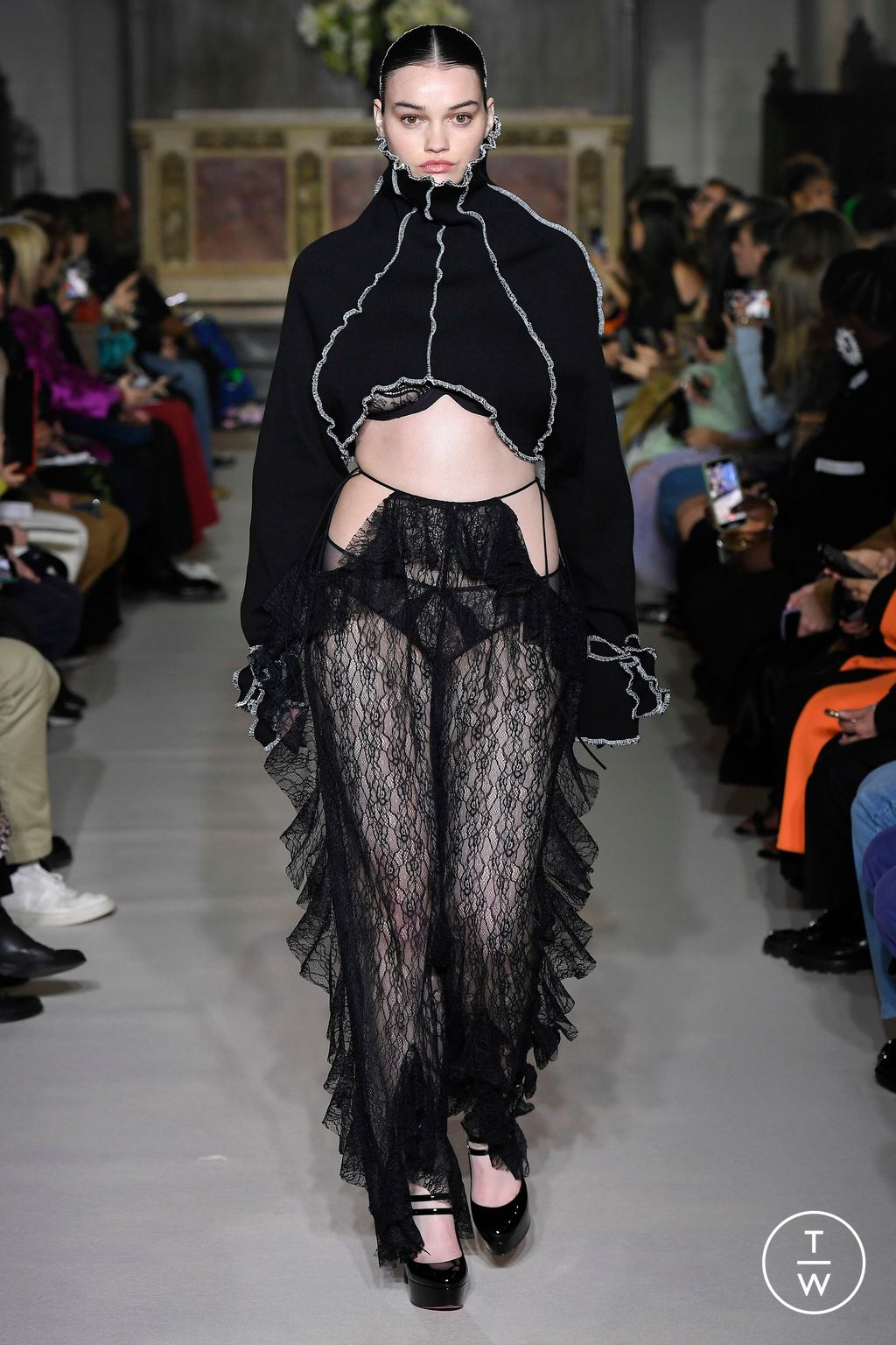 Fashion Week Paris Fall/Winter 2023 look 16 from the Ester Manas collection womenswear