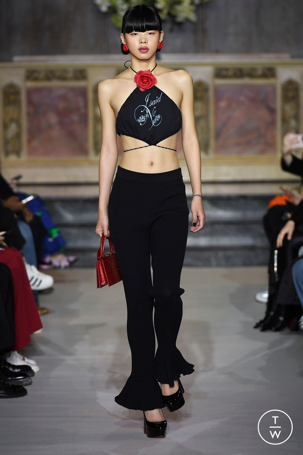 Fashion Week Paris Fall/Winter 2023 look 28 de la collection Ester Manas womenswear