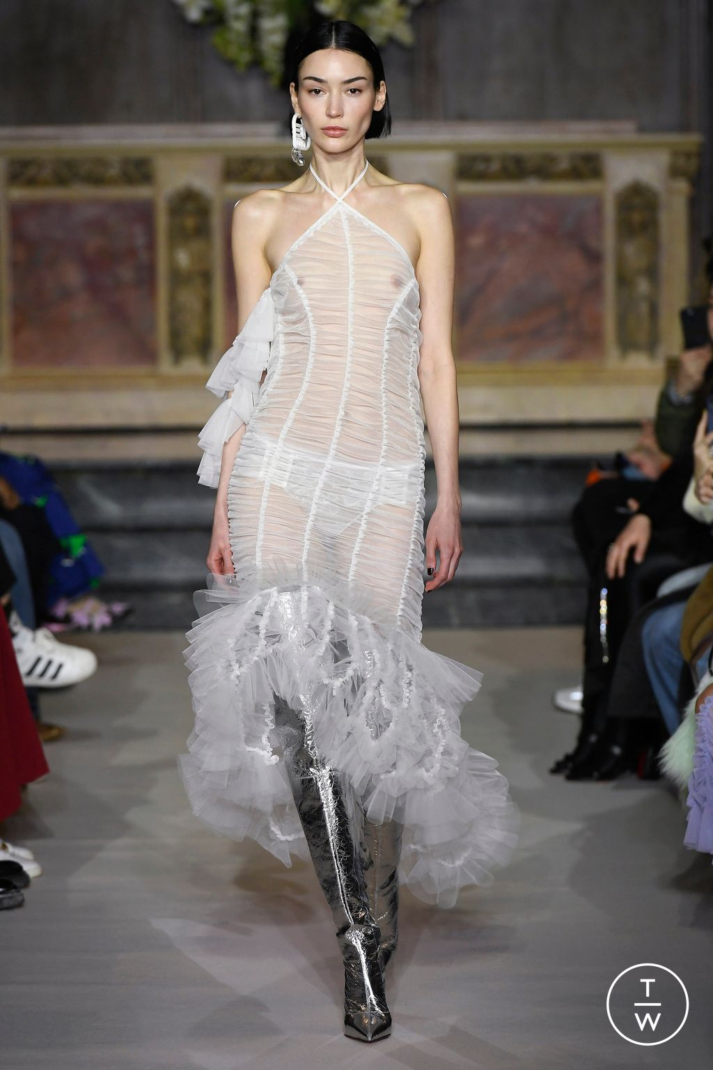 Fashion Week Paris Fall/Winter 2023 look 30 from the Ester Manas collection 女装